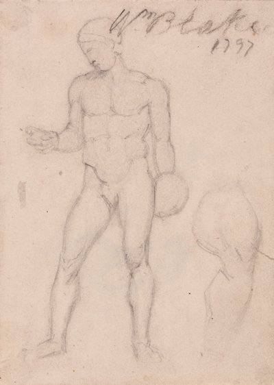 Classical Male Nude by Unbekannt Unbekannt